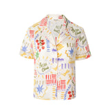 Pasta Club Collection Silk Vacation Shorts Set