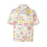 Pasta Club Collection Men's Silk Vacation Shorts Set