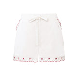 Strawberry Series Silk Embroidered Camisole & Shorts Set