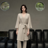 Eco Touch Natural Baby Cashmere Short Robe