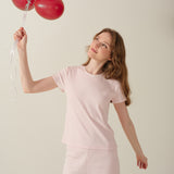 NUDE Series Polka Dot Knit Shorts