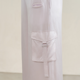 NUDE Silk Cargo Trousers