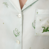 Lily of the Valley Series Silk Long Pyjama Set