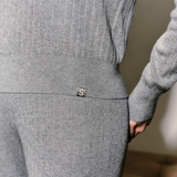 CloudKnit Silk-Cashmere Pointelle Top with Silk Collar
