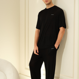 Men's Knit Straight Leg Pyjama Trousers