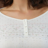 Crew Neck Knitted Long-Sleeved Top