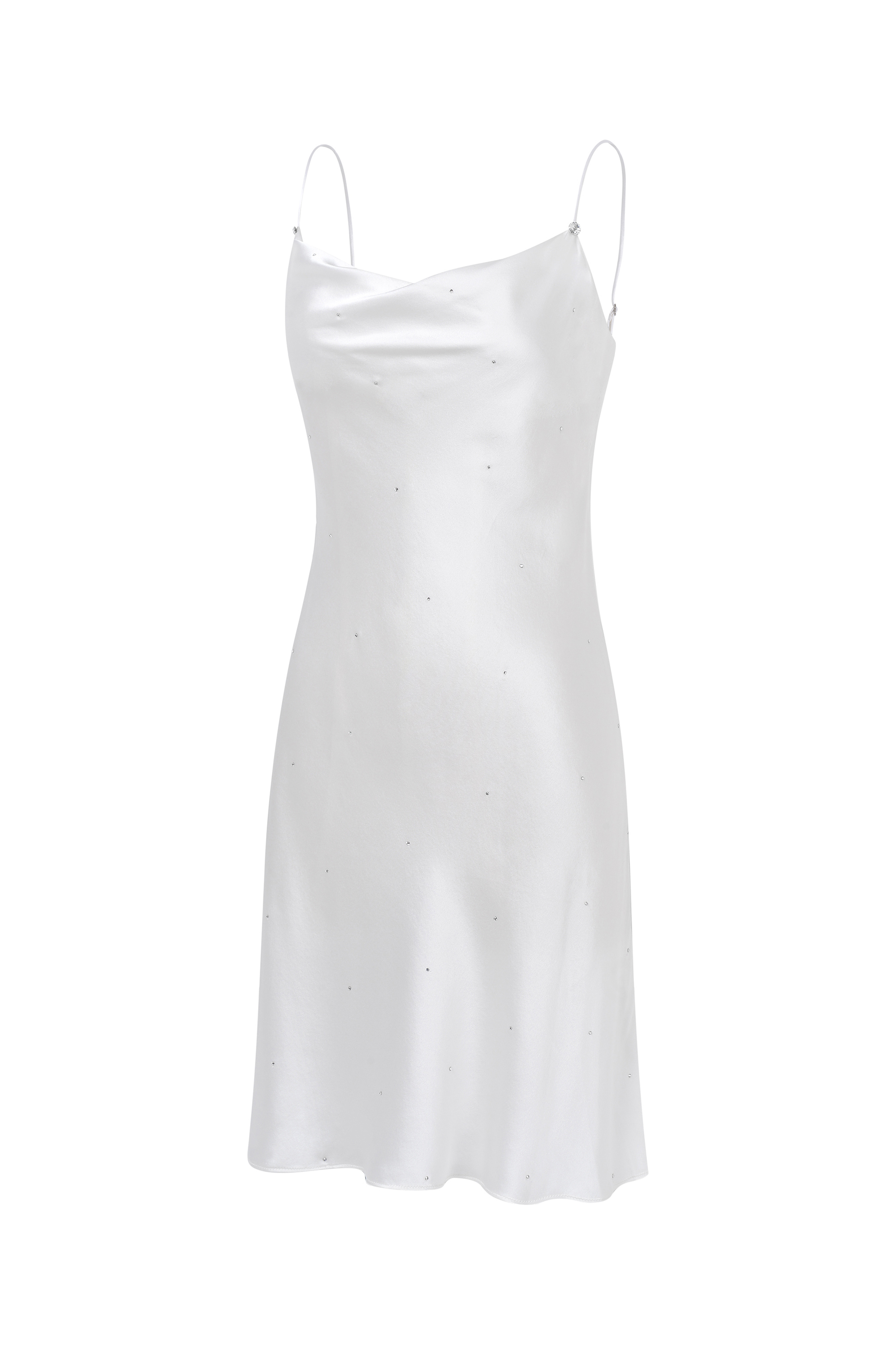 Pearl White Silk Slip Mini Dress – Silky Miracle Pearl White Silk Slip Mini Dress – Silky Miracle