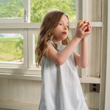 Cruise Collection Kids' Striped Silk Smocked Dress and Shorts Set