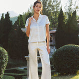 Strawberry Series Silk Short Sleeve Pyjama Set