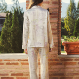 Lovers Series Silk Long Pajama Set