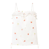 Strawberry Series Silk Camisole & Shorts Set