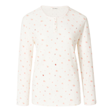 Strawberry Knitted Button-Up Pyjama Top