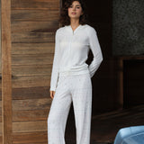 Towel-Weave Pyjama Trousers