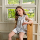 Cruise Collection Kids' Striped Silk Smocked Dress and Shorts Set