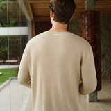 Cloudknit Men's Henley-Neck Silk-Cashmere Top