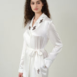 Cowboy Fringed Silk Pyjama Set