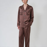 Brown Men's Pyjama Set