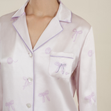 YOYO Silk Bow Pyjama Set