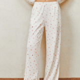 Strawberry Knitted Long Pyjama Trousers