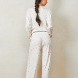 Strawberry Knitted Long Pyjama Trousers