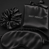 Pearl Silk Eye Mask & Scrunchie Gift Set
