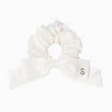 FLAME Silk Hair Tie with Bow