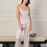 Oriental Series Silk Lace Strapless Top