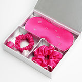 Fuchsia Pink Silk Gift Box