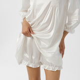 Ballerina Series Retro Square Neck Nightgown Set