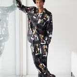 SILKY MIRACLE X BASQUIAT Melting Point Trousers