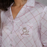 Check Crystal Pyjama Shirt