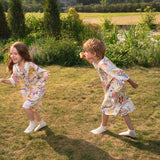 Pasta Club Kids' Silk Vacation Short Set