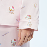 Hello Kitty Resort Collection Silk Long Sleeve Pyjama Set