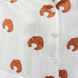 Maria Farrar Series Croissant Crystal Silk Lounge Set