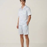 Pasta Club Collection Men's Silk Shorts Set