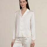 Pearl Series Lace Silk Long Set