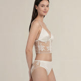 Pearl Series Stretch Lace Silk Panties