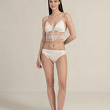 Pearl Series Stretch Lace Silk Panties