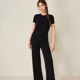 CloudKnit Silk-Cashmere Dot Jacquard Knit Trousers