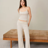 CloudKnit Silk-Cashmere Dot Jacquard Knit Camisole