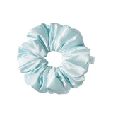 Miracle Blue Silk Scrunchie