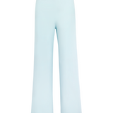 Sky Blue Silk Blend Pyjama Trousers