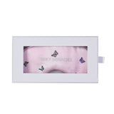 Butterfly Print Pink Eye Mask