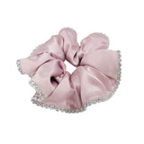 Primrose Pink Silk Scrunchie