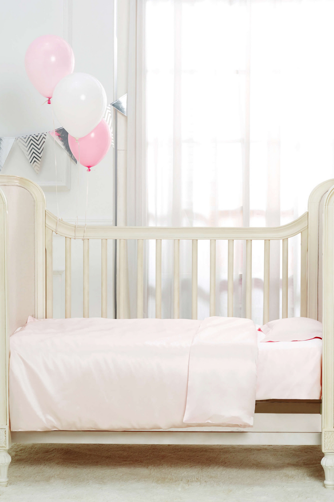 Pearl White Silk Bed Set Silky Miracle