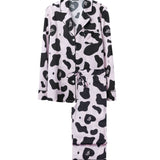 MooMoo Print Pyjama Set