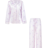 YOYO Silk Bow Pyjama Set