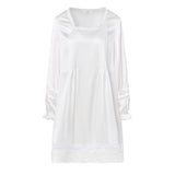 Ballerina Series Retro Square Neck Nightgown Set