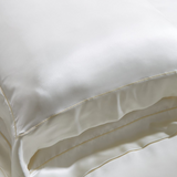 Pearl White Silk Pillowcase Set