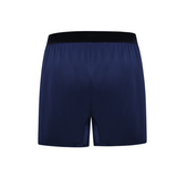 Navy Silk Boxer Shorts